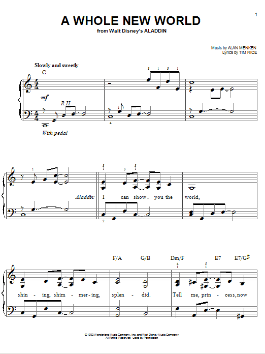 Intermediate Disney Piano Sheet Music Best Music Sheet