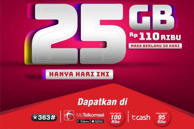 Paket Data Telkomsel 100 Ribu Berapa Gb - Sumber Berbagi Data