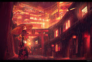 トップ100風景 和風 ファンタジー イラスト すべての動物画像