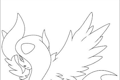 beautiful mega absol coloring page How to draw mega absol, step by
step, pokemon characters, anime, draw