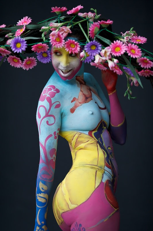 Body paint festival