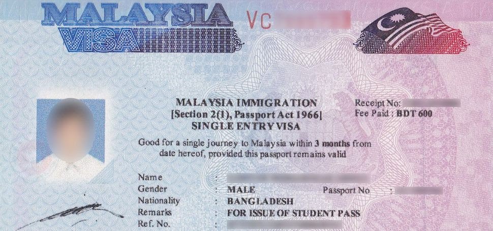 Malaysia Visa Invitation Letter : Applicants who have not ...