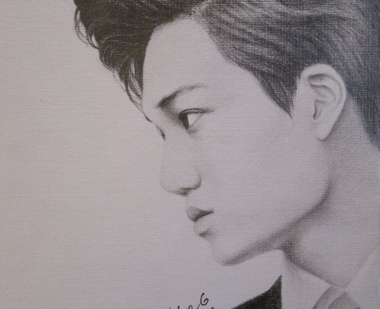  Sketsa  Gambar  Exo  Garlerisket
