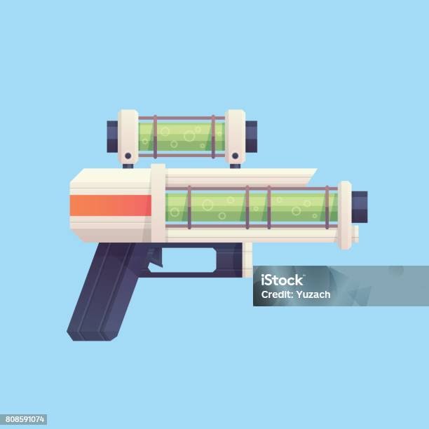 Futuristic Sci Fi Vector Gun - Chrisyel
