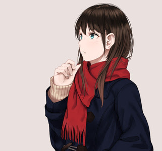 [10000印刷√] コート 女の子 イラスト 345531-コート 女の子 イラスト