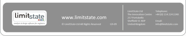 Contact us: info@limitstate.com / +44 (0) 114 224 2240