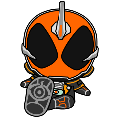 無料イラスト画像 ロイヤリティフリー仮面 ライダー ゴースト イラスト