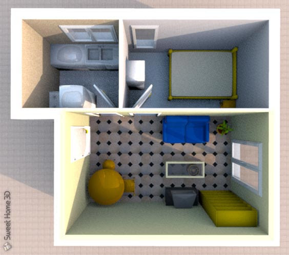 Sweet home 3d is one of the best free and easy programs for creating interior design, with the ability to view in 3d. Sweet Home 3d Gallery