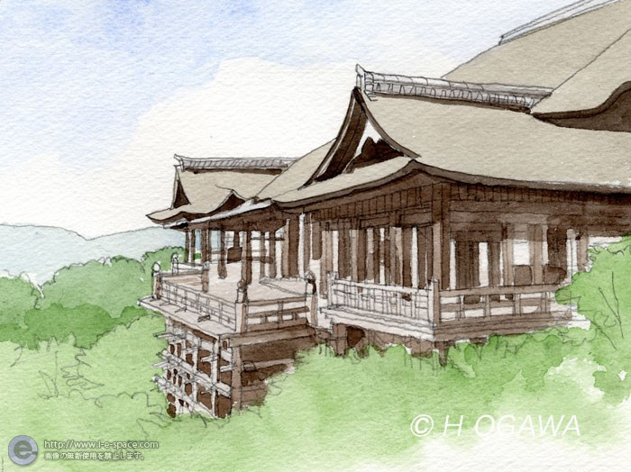 70以上 清水寺 イラスト 描き方 最高の壁紙のアイデアcahd