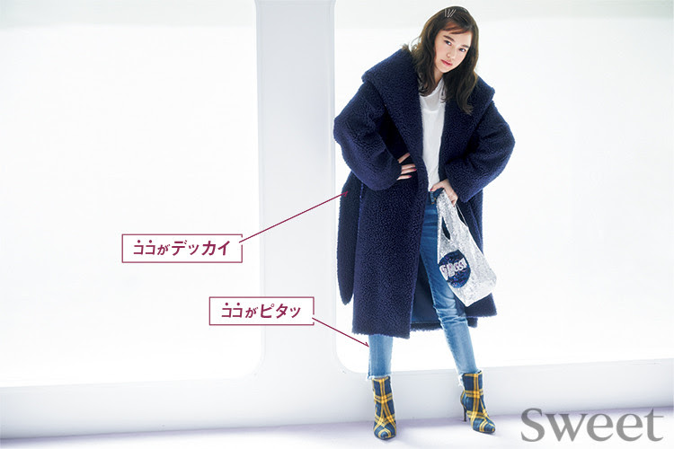 ロイヤリティフリーぽっちゃり コーデ 冬 コート 人気のファッションスタイル