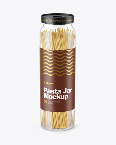 Download Mockup Free De Pasta - Newest Object Mockups On Yellow ...