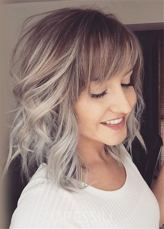 Find out which hairstyle you will be keep your waves looking textured and tousled, and pair with a long, choppy fringe. 10 Modern Medium Length Layered Hairstyles Gallery Haircuts 2021