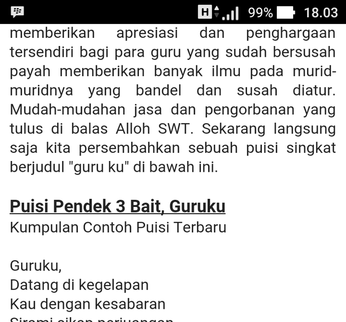 Kumpulan Contoh Puisi Bertema Lingkungan 3 Bait Contoh