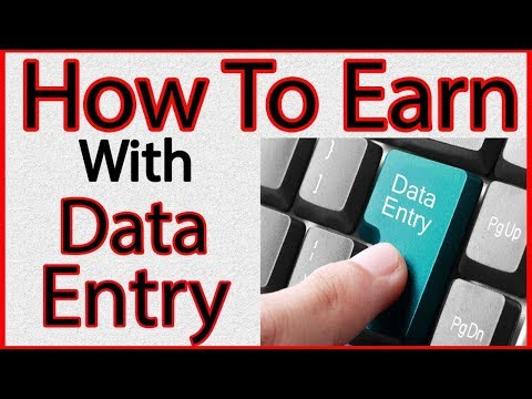 how to make money online without investment data entry