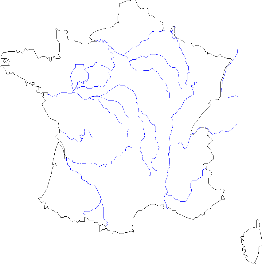 Carte De France A Colorier Avec Paint Visual Motley