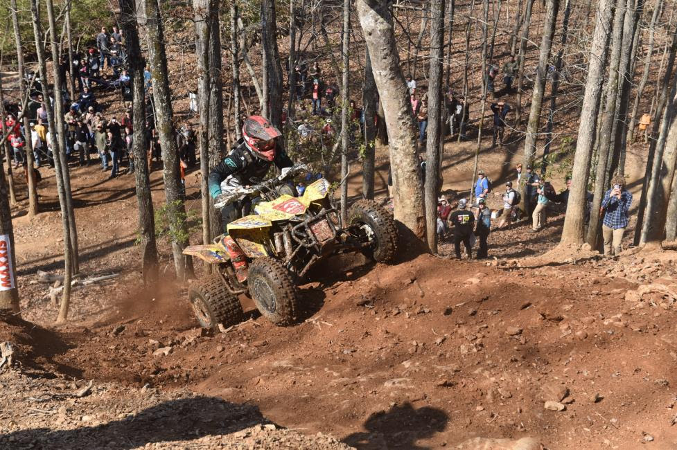 Chris Borich is hoping to cross the finish line first in South Carolina this weekend. 