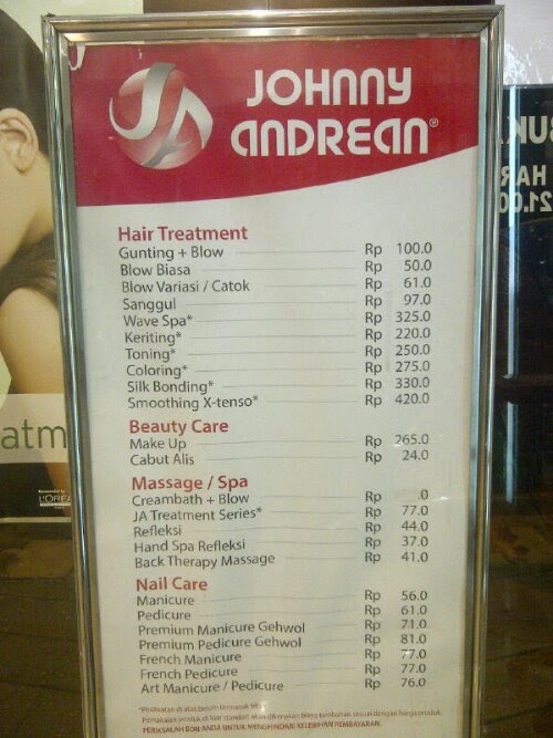 19+ Harga Potong Rambut Di Johnny Andrean Medan, Konsep Penting!