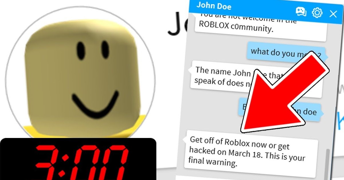 John Doe En Roblox Roblox Online Generator No Human - roblox hacked warning