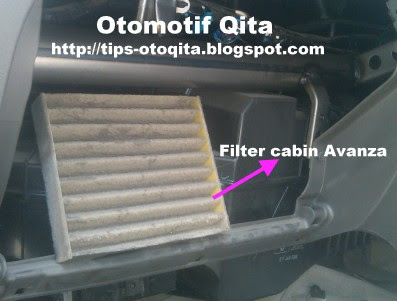 cara mobil  memasang di ac Mobil  Avanza Filter OtomoTrip Ac 