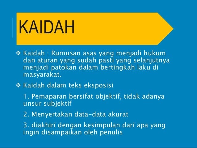 Contoh Teks Eksposisi Penegasan Ulang - Terbaru 10