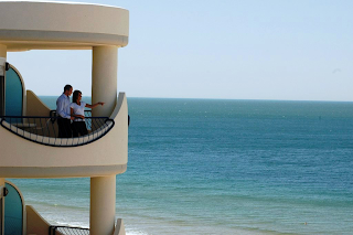 Vistas terraza Hotel Playa Victoria Cádiz