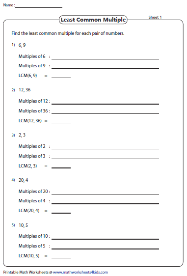 78 math worksheets for grade 4 factors and multiples