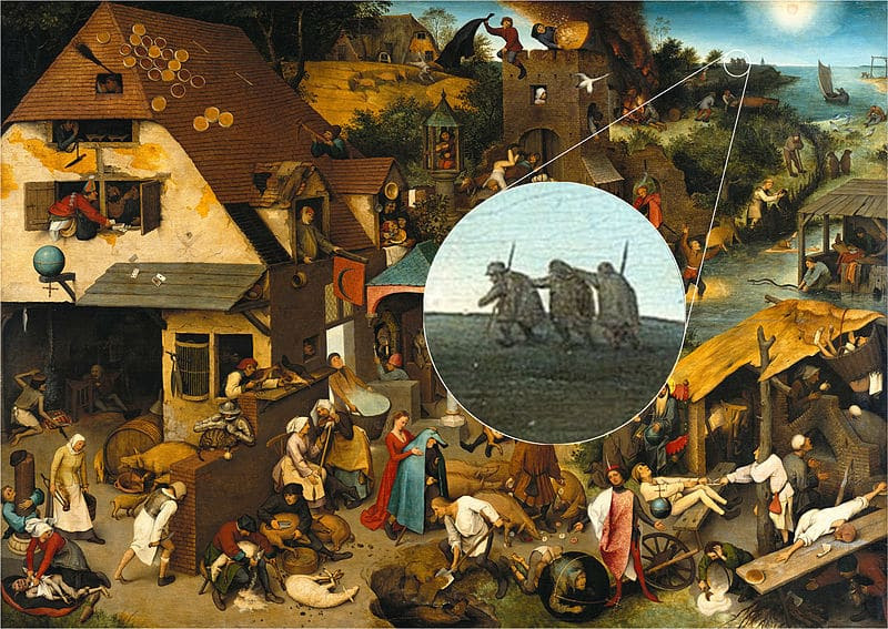 Sự châm biếm trong bức “Thằng mù lại dắt thằng mù” của Pieter Bruegel