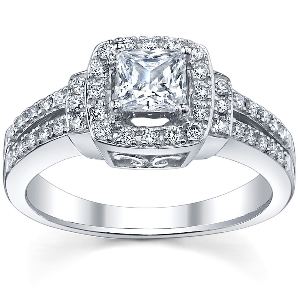  Princess  cut  diamond  engagement  rings  canada over 1 cara 