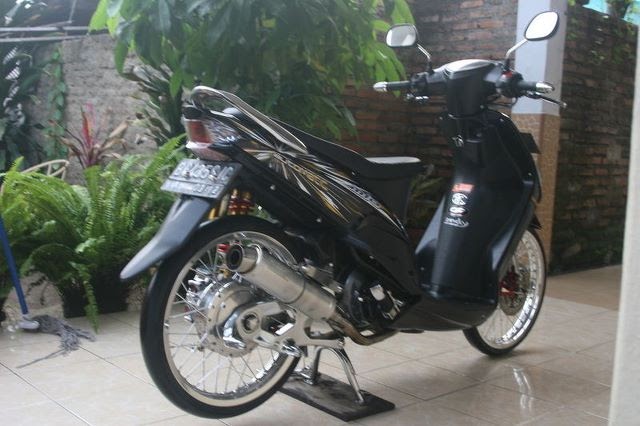 Modifikasi Knalpot Mio Sporty  Modifikasi Motor Kawasaki 