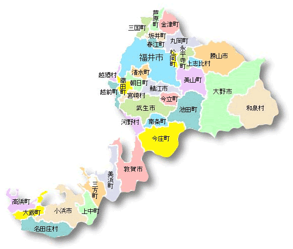 Jungle Maps Map Of Japan Fukui