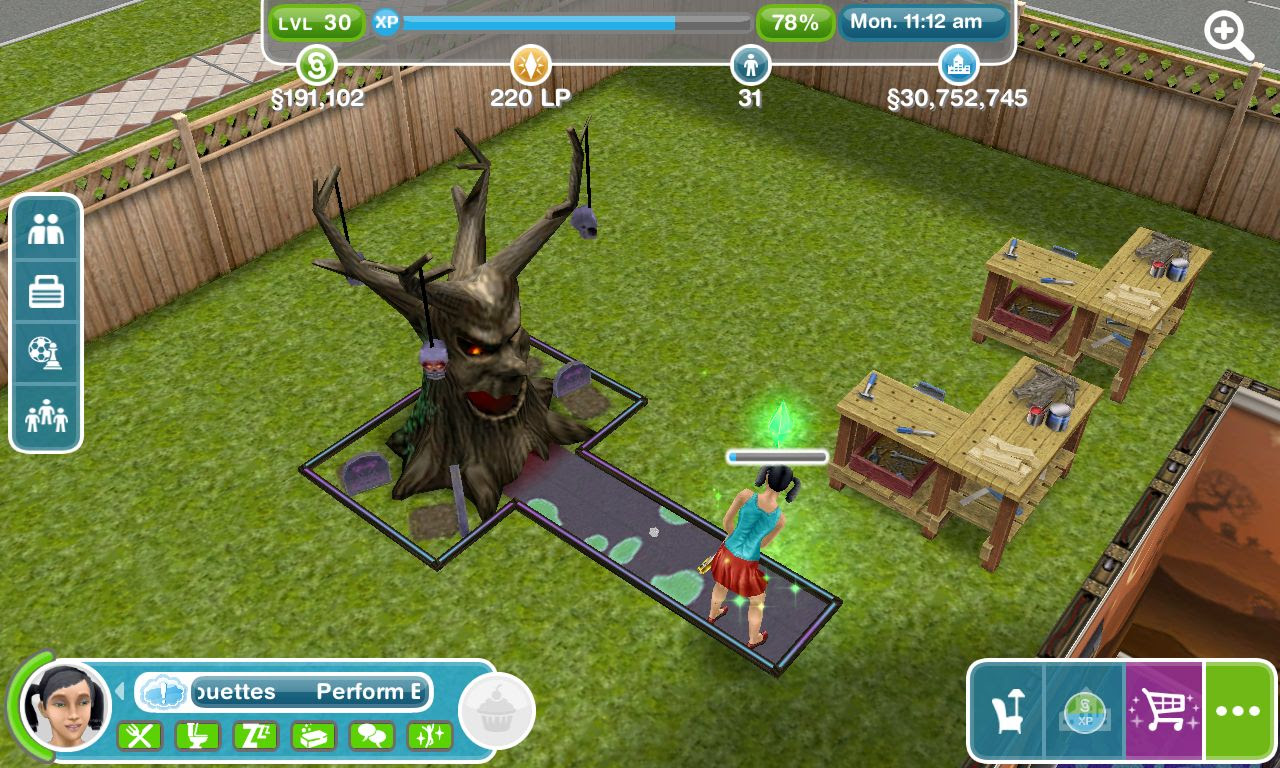 Woodworking Bench In Sims Freeplay