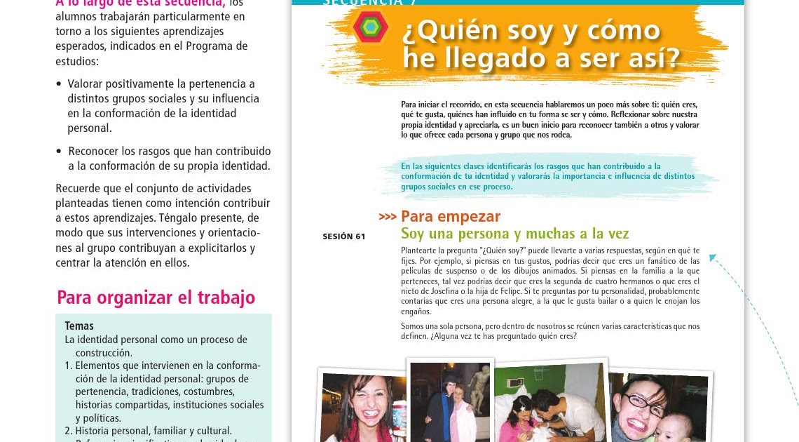 Libro De Formacion Civica Y Etica 3 De Telesecundaria ...
