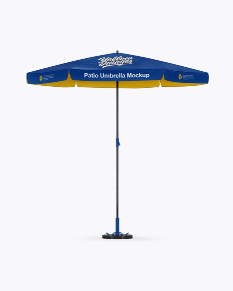 Download Glossy Patio Umbrella Mockup - Front View PSD Template ...