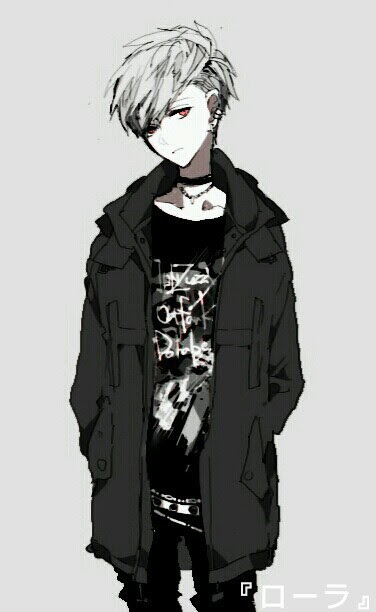 Anime Boy With Black Jacket