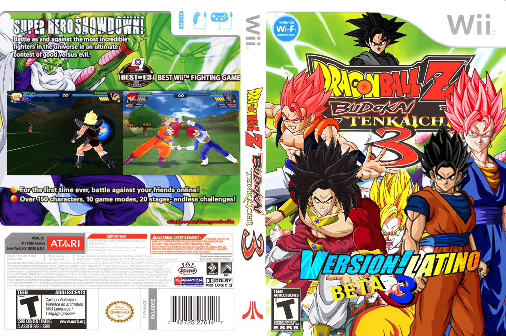 Descargar Mods Para Dragon Ball Z Budokai Tenkaichi 3 Wii Ball Poster