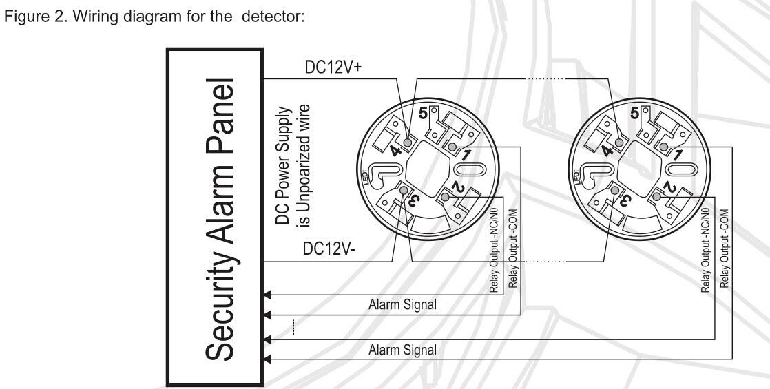 4 Wire Smoke Detector Wiring Diagram - General Wiring Diagram