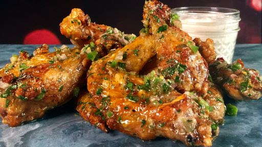 Add the oil to the pot and when hot, add the meat or eggplant and cook, turning as necessary, until brown, 3 to 5 minutes. Baked Chicken Wings With Salsa Verde Michael Symon The Chew Recipes Vault