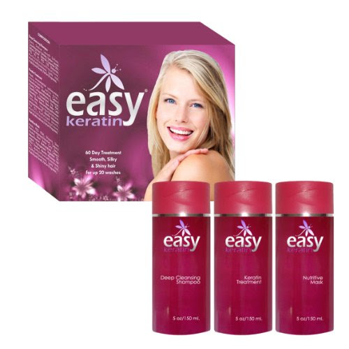 Best Buy:Easy Keratin 60 Day Smooth, Silky & Shiny Hair for up to 20 Washes - Do-it-yourself ...