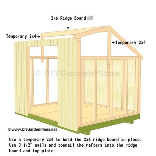 gambrel roof shed plans how to build diy by
