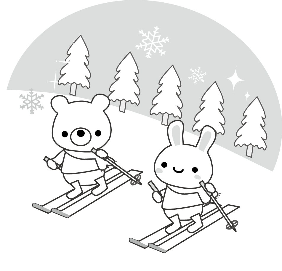 トップ100 かわいい スキー イラスト フリー ディズニー画像のすべて