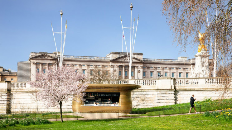 Imagen  - Diseño y originalidad se unen en este pequeño quiosco a las puertas de Buckingham