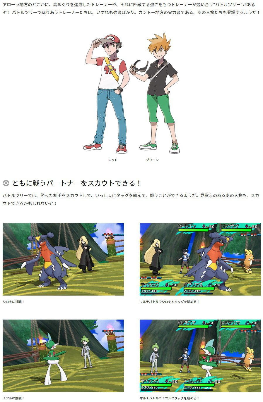 バトルツリー スカウトとは イメージポケモンコレクション