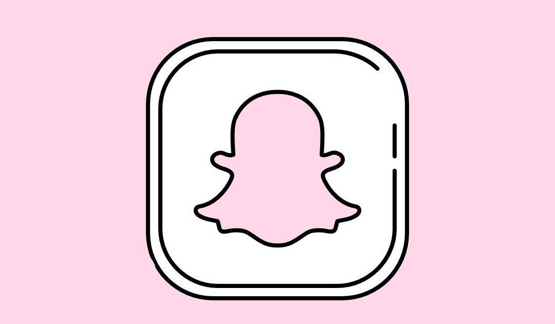 Aesthetic Pastel Blue Snapchat Logo