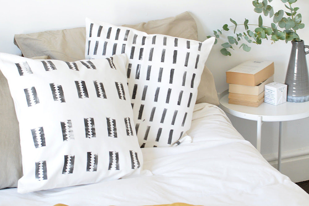 Mud Cloth-Inspired Pillow Covers 4
