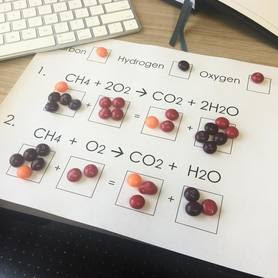 Write a balanced equation for the reaction between solid silicon dioxide and solid carbon to produce solid silicon carbide and carbon monoxide gas. Chemistry Mrs Perea S Science Class