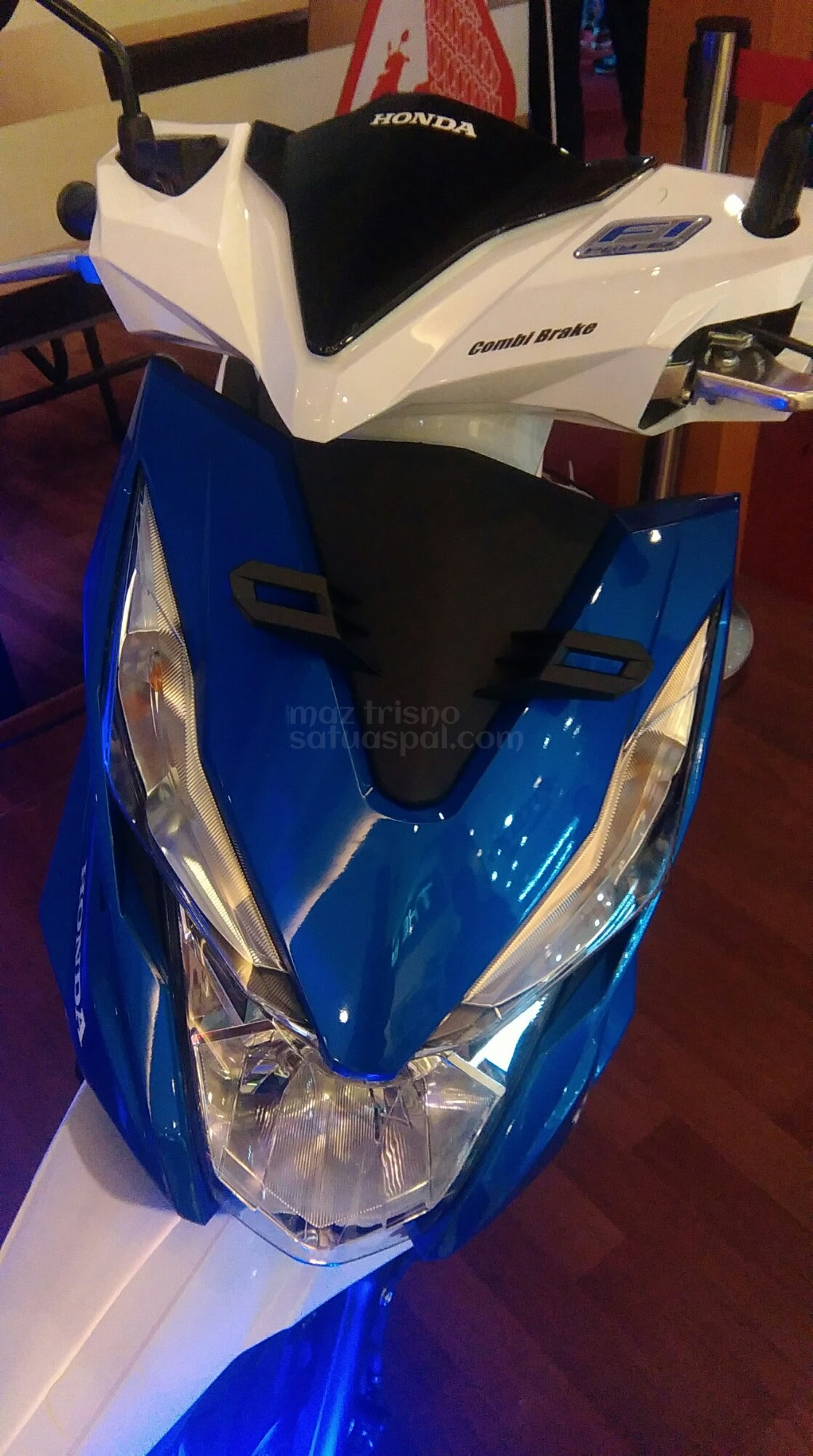 Kabar Modifikasi Koleksi 90 Modif Beat Biru Putih 2017 Terlengkap