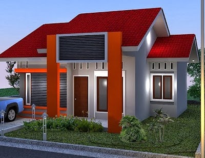 warna cat  atap  rumah  minimalis