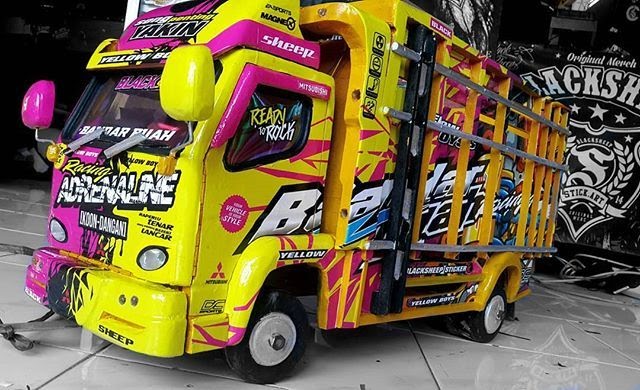 Modifikasi Truk  Kecil DESIGNER LAWAS