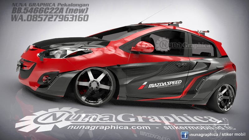 Gambar Stiker Racing Mobil - Galeri Mobil