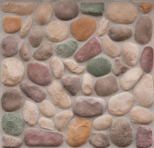 Manufactured stone shines a creative spotlight on fireplaces. Shoreblend River Rock Stone Veneer Pro Line Stone